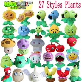 27 Styles Plants vs Zombies Plush Toys 13-20cm Plants vs Zombies Soft Stuffed Plush Toys Doll Baby Toy for Kids Gifts Party Toys