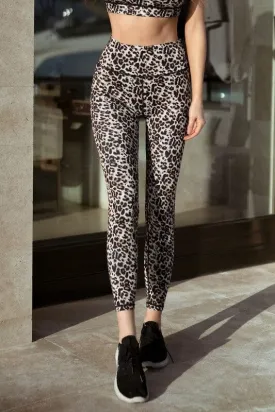 Active Cheetah Print Workout Leggings