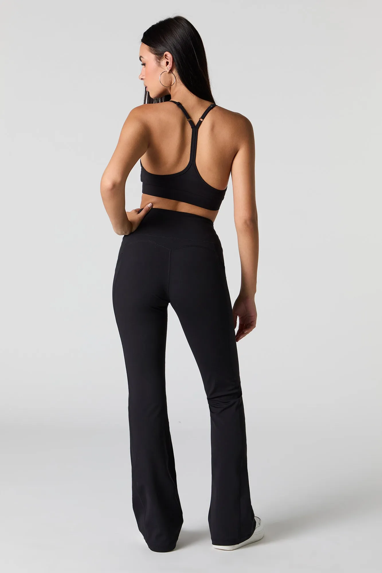 Active Side Pocket Flare Legging