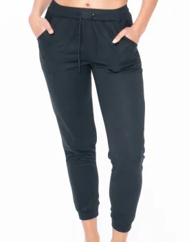 Activewear Black Leggings with Pockets