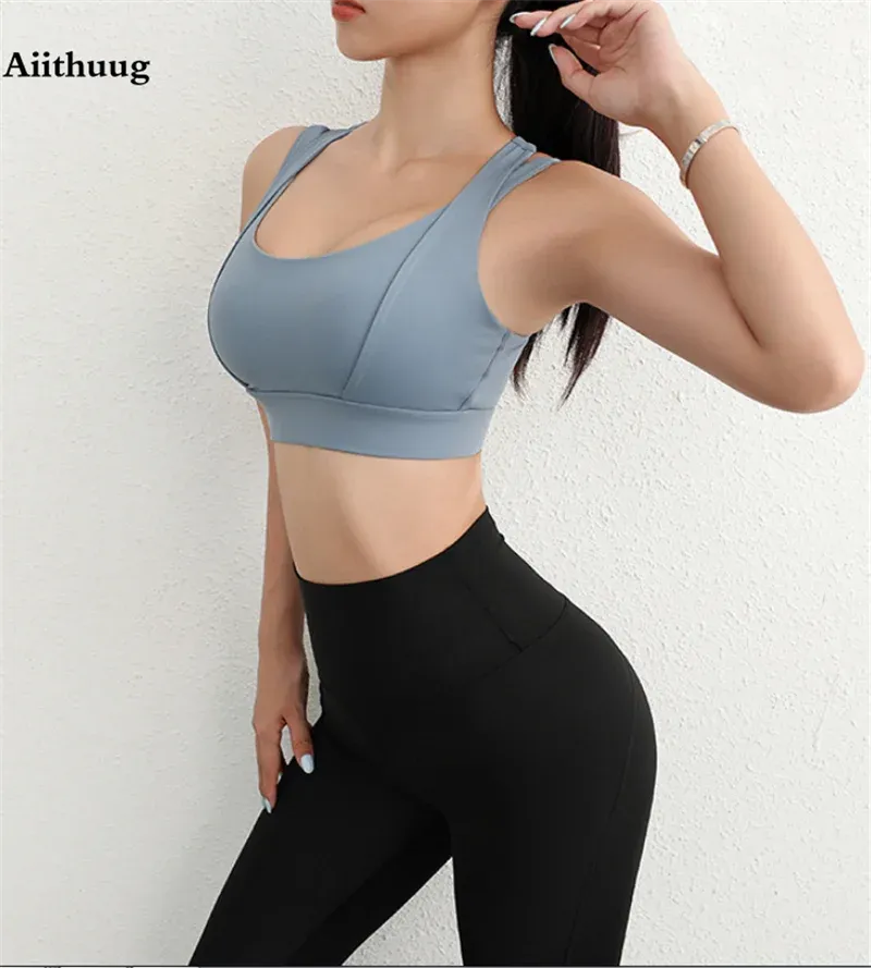 Aiithuug Bounce Control Bra Sports Bras Push Up Women