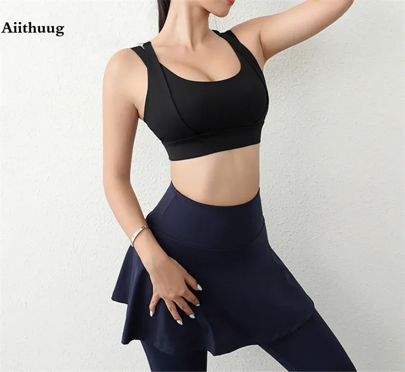 Aiithuug Bounce Control Bra Sports Bras Push Up Women