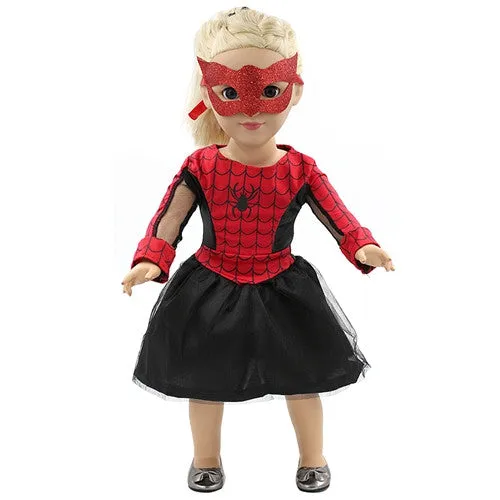 American Girl Doll Clothes Superman and Spider-Man Cosplay Costume Doll Clothes for 18 inch Dolls Baby Doll Accessories D-3