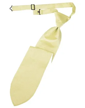 Banana Herringbone Kids Necktie