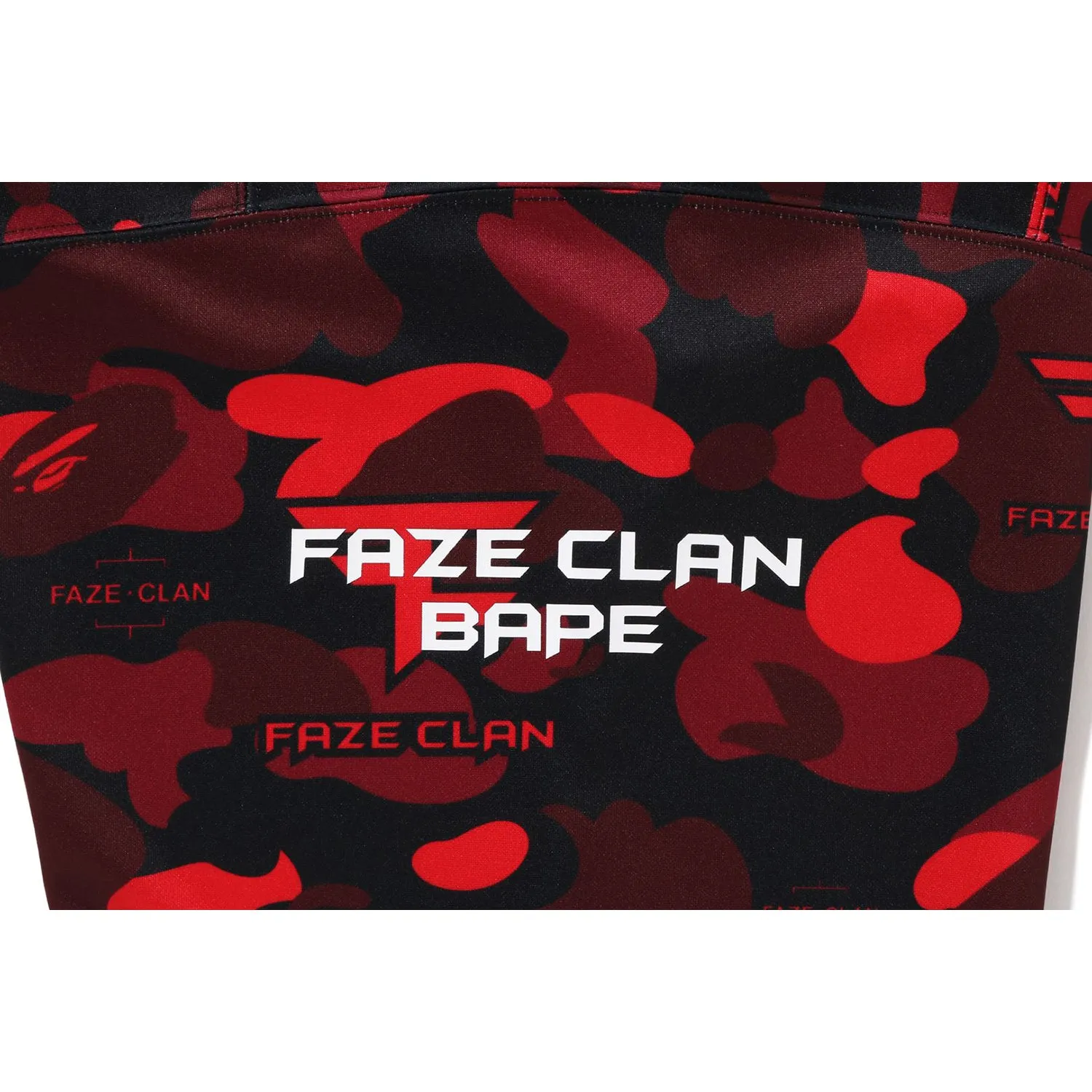 BAPE X FAZE CLAN HOCKEY L/S TEE MENS