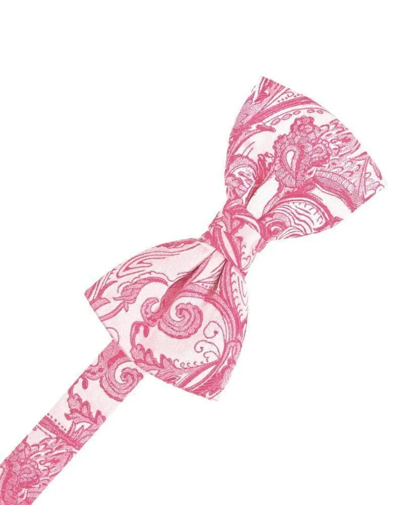 Bubblegum Tapestry Kids Bow Tie