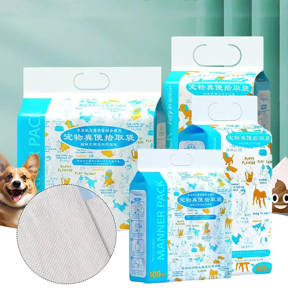 Convenient and Reliable Disposable Dog Poop Bags