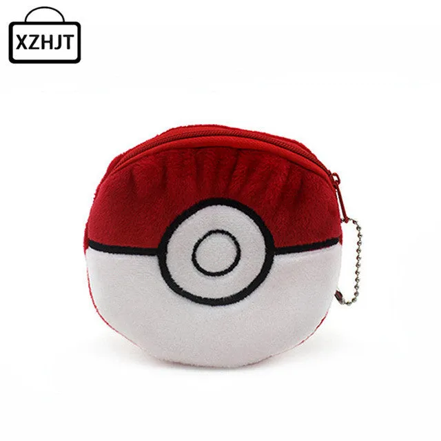 Cute Cartoon Pokemon Go Pikachu Plush Coin Purse Children Zipper Change Purse Wallet Hello Kitty Minions Pouch Bag For Kids Gift