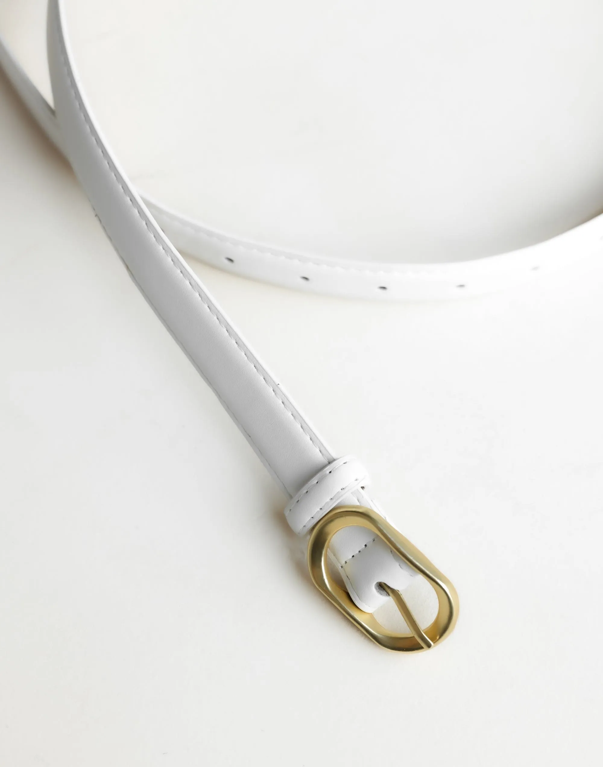 Darcey Belt (White)