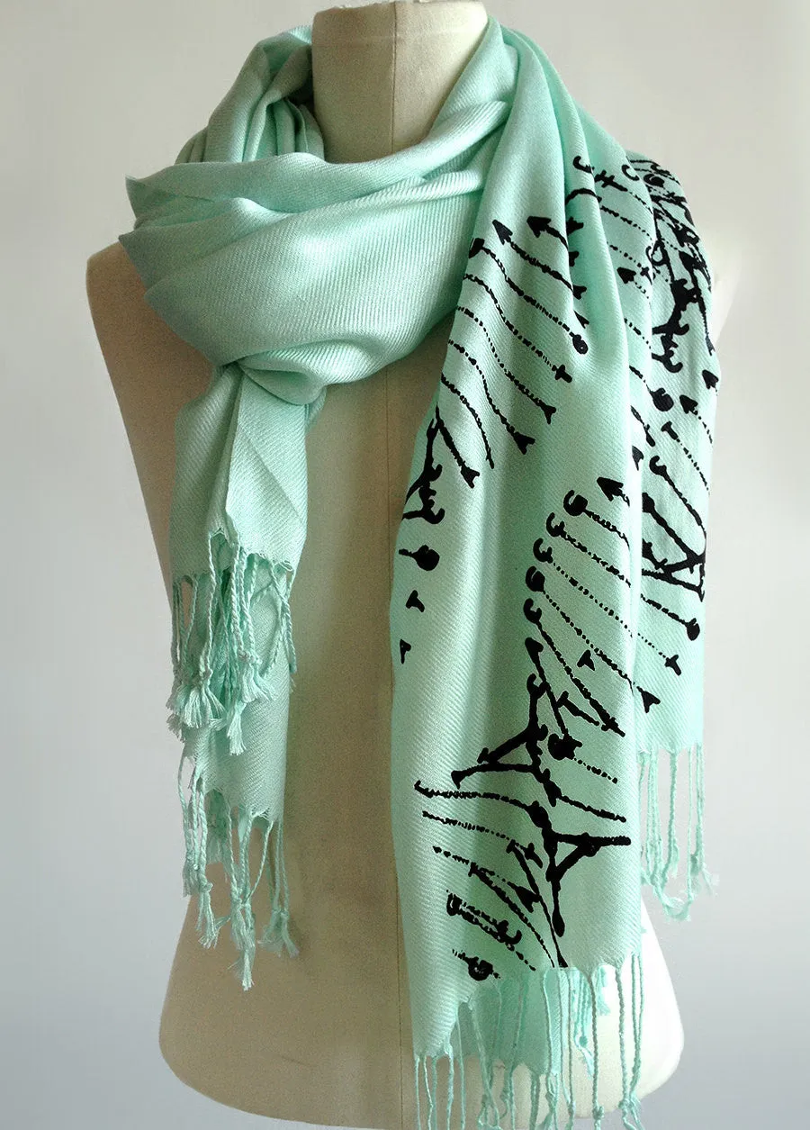 DNA Pashmina Scarf