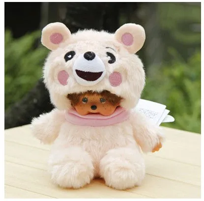 Free shipping new fashion Kiki doll 26 colors cute plush dolls 20 CM Cartoon Monchhichi Animal Style Supernova Sale Baby Gift