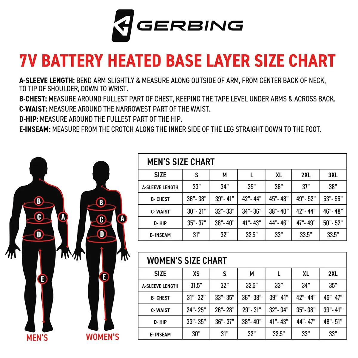 Gerbing 7V Battery Men's Heated Pants