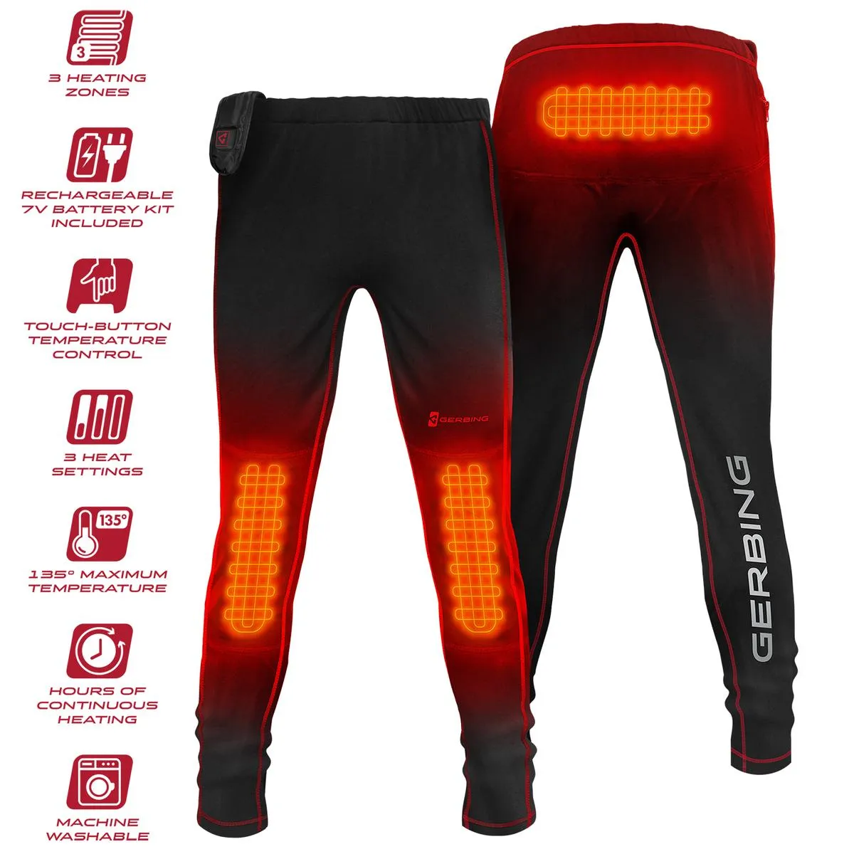 Gerbing 7V Battery Men's Heated Pants