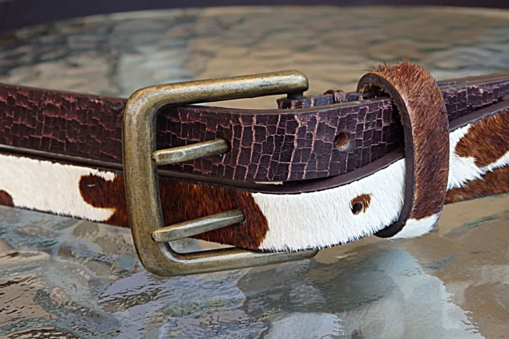 Giraffe spot belt