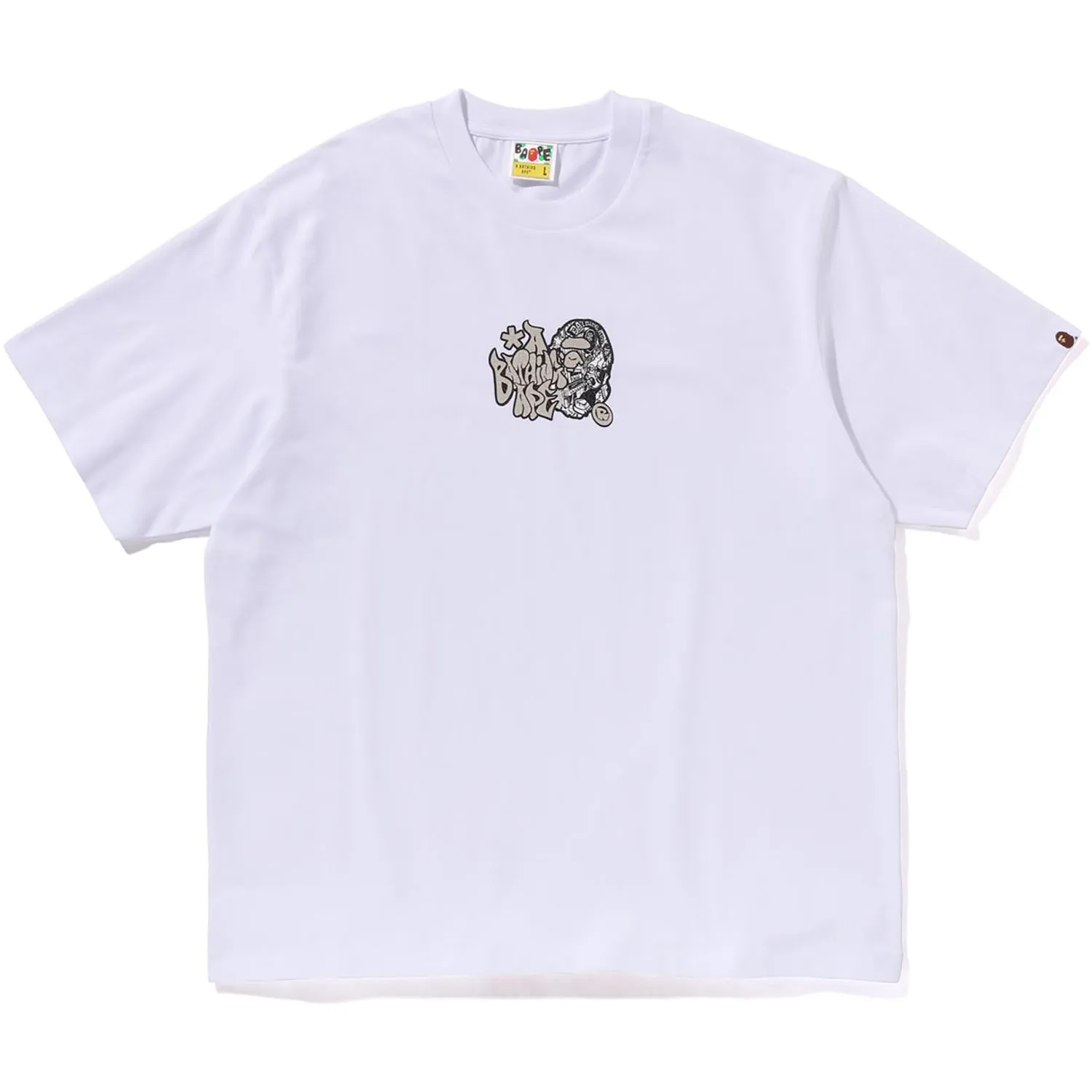 GRAFFITI APE HEAD RELAXED FIT TEE MENS