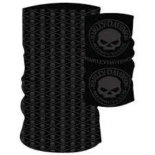 Harley-Davidson Willie G. Skull Multifunctional Headwear Black, MHW119954