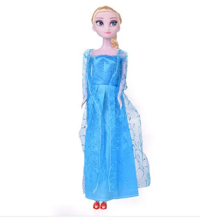 Hot sale Princess Elsa Anna Doll Snow Queen Children Girls Toys Birthday Christmas Gifts For Kids Sharon Dolls free shipping