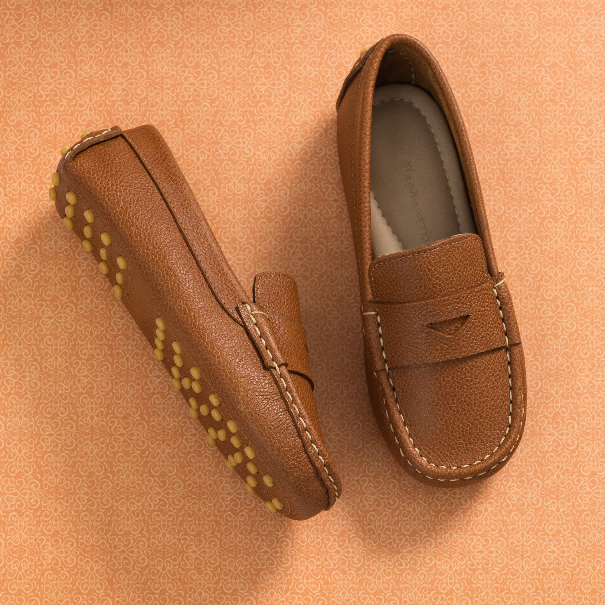 Lakke Driver Loafer Tan