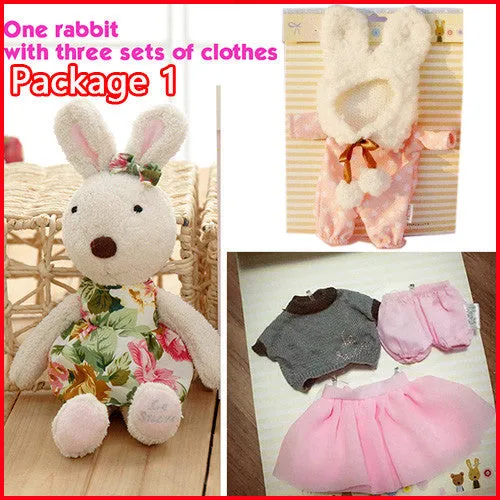 le sucre Original bunny rabbit plush dolls & stuffed Kawaii brinquedos toys hobbies for children girls stuffed kids baby toys