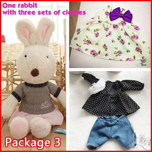 le sucre Original bunny rabbit plush dolls & stuffed Kawaii brinquedos toys hobbies for children girls stuffed kids baby toys