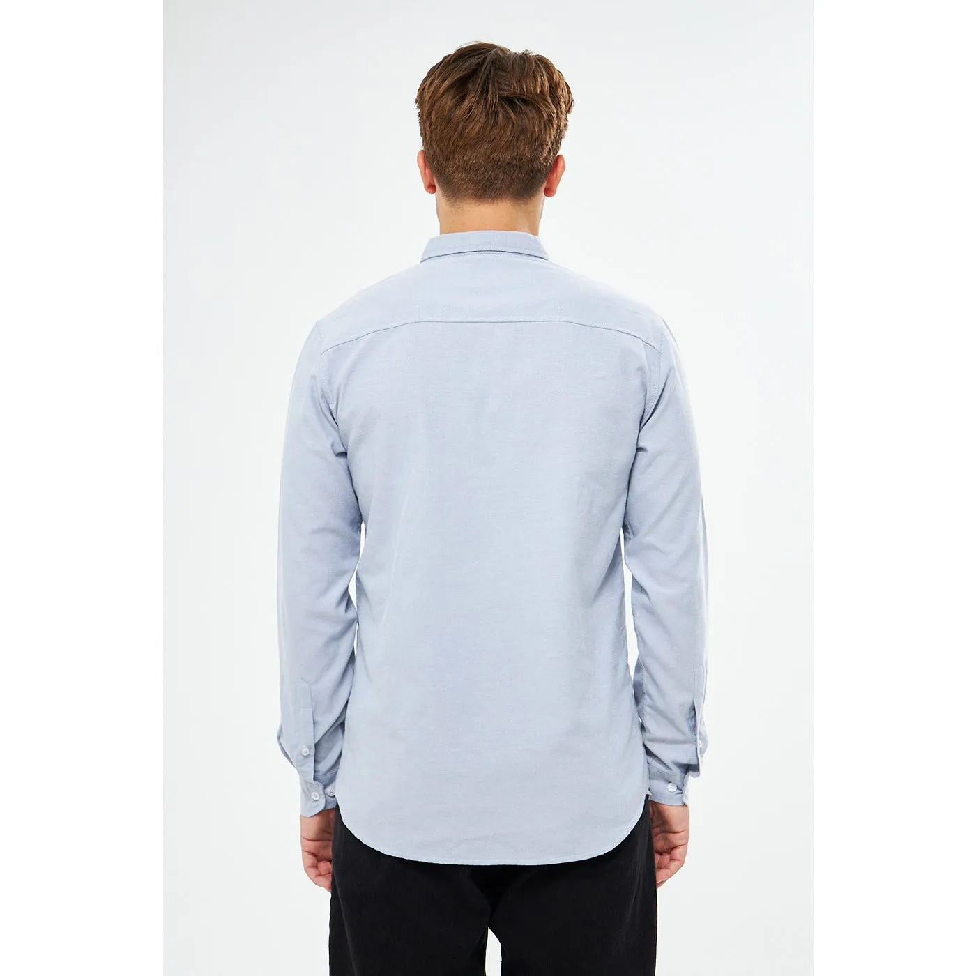 Light Blue Double Pocket Shirt