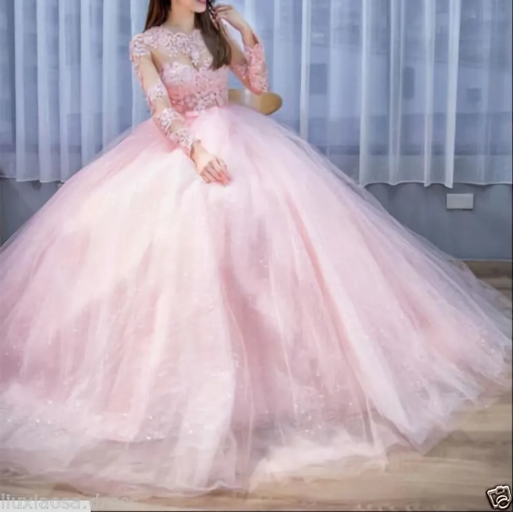 Long Women Pink Pink Prom Dresses