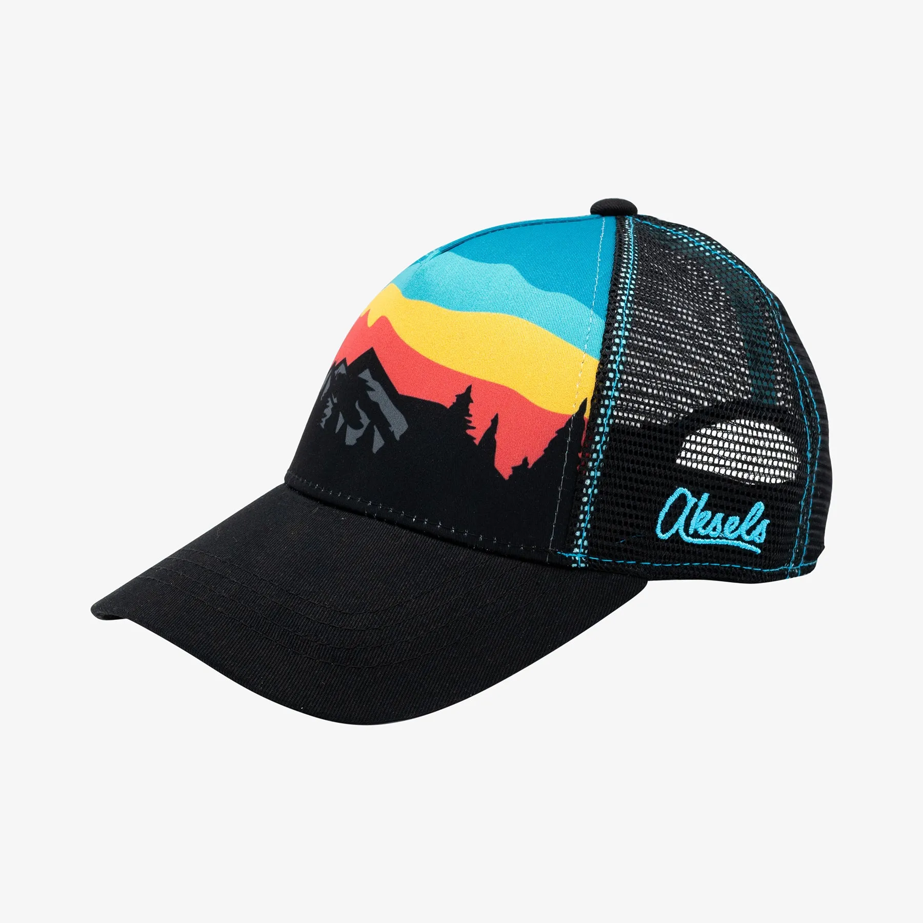 Low Pro Mountain Landscape Snapback Hat