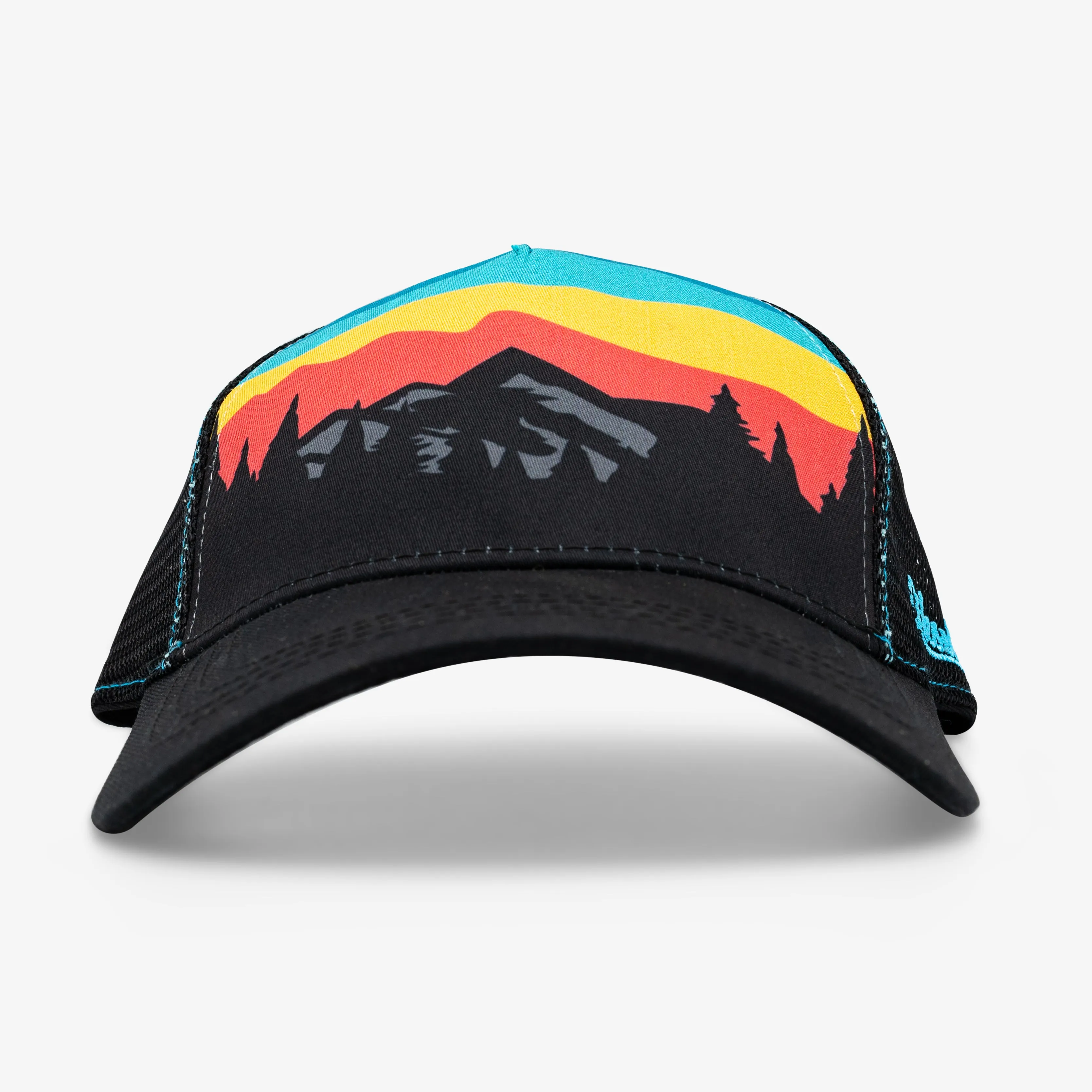 Low Pro Mountain Landscape Snapback Hat