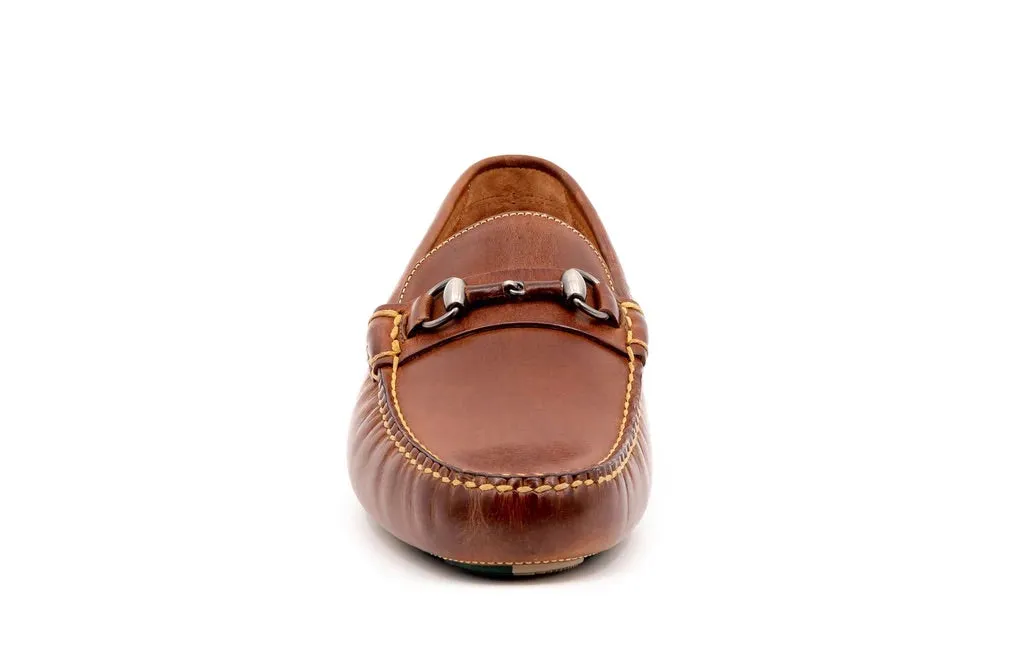 Martin Dingman Monte Carlo Horse Bit Loafer - Cigar