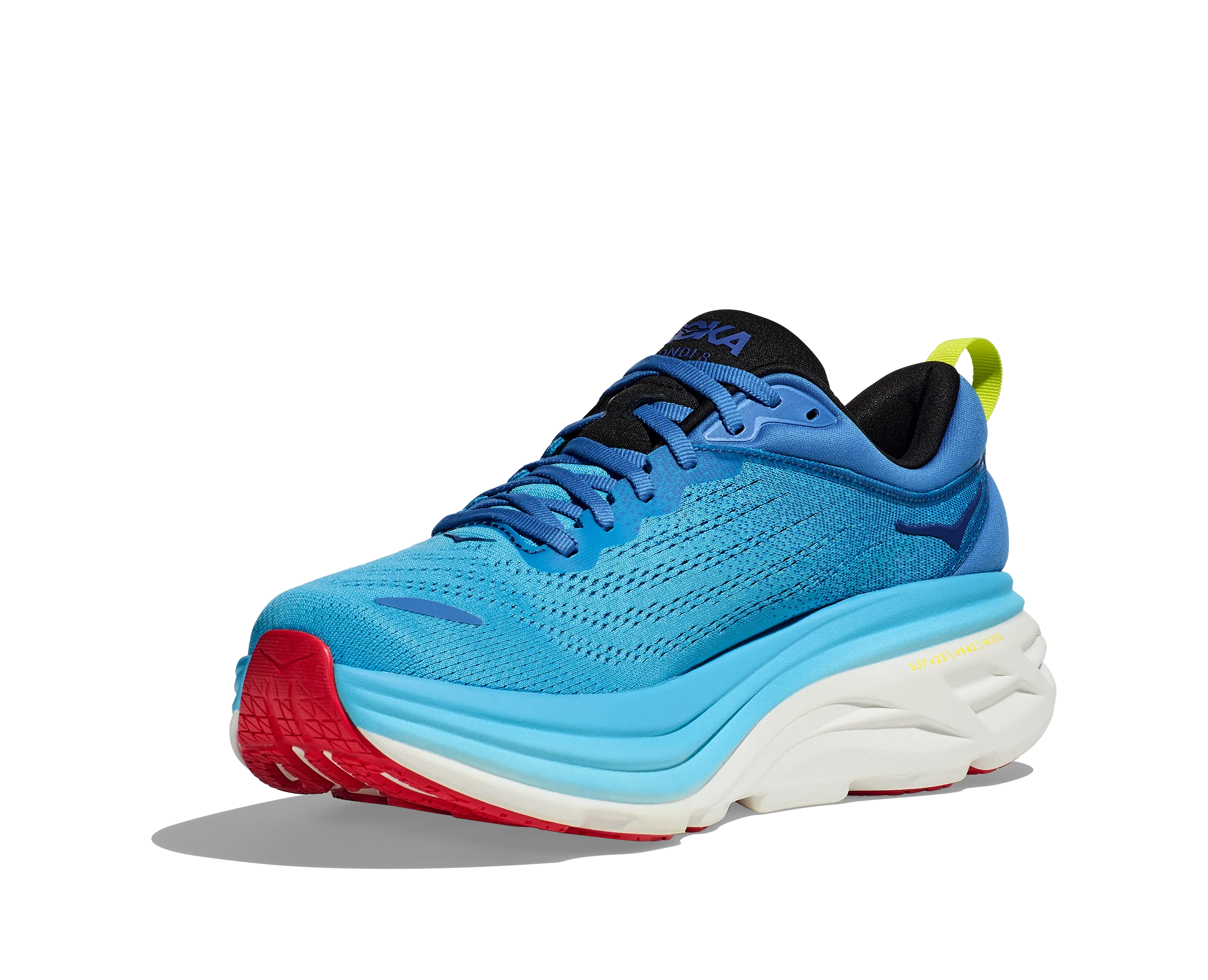 Men's Hoka Bondi 8 Color: Virtual Blue / Swim Day