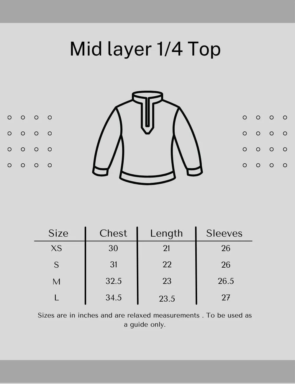 Mid layer 1/4 zip jacket- Jet