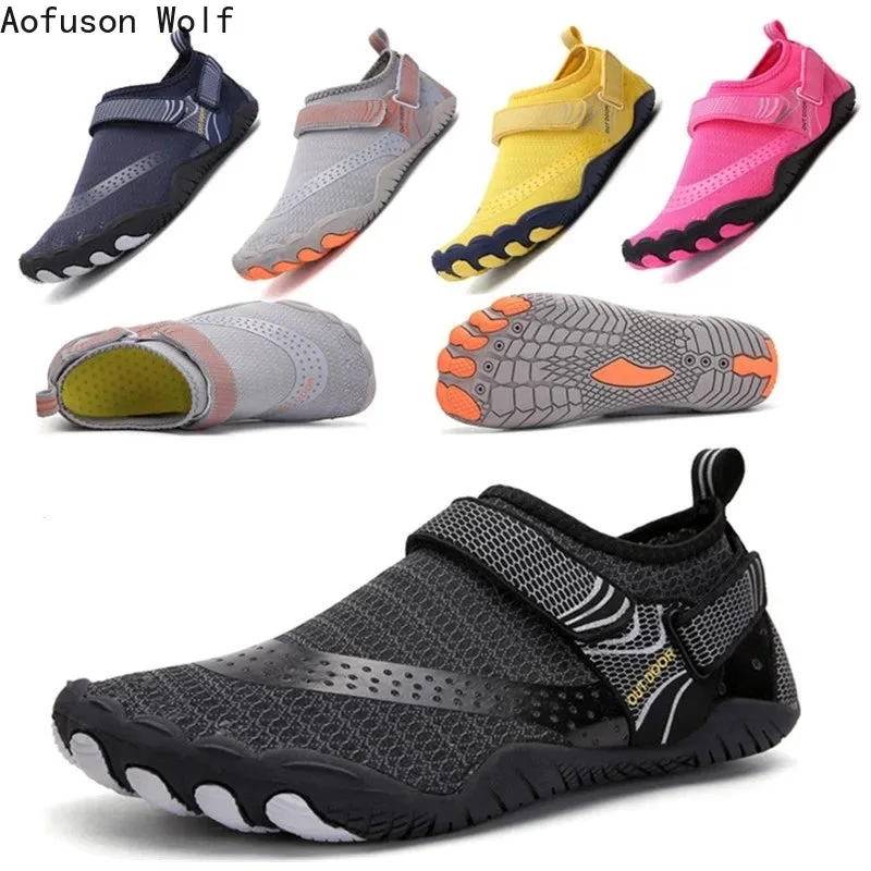 Multi-Purpose Aqua Shoes for Family: Quick-Dry, Non-Slip Water Sneakers for All Ages