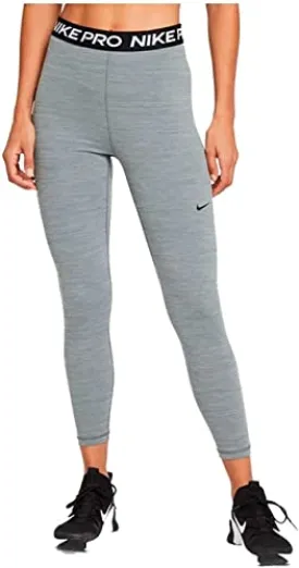 Nike Womens Pro 365 Tights As1 Alpha Small Regular Smoke Black Pant