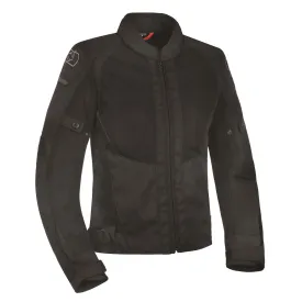 Oxford Iota 1.0 Air Women's Jacket Stealth Black Stylish & Protective Riding Gear