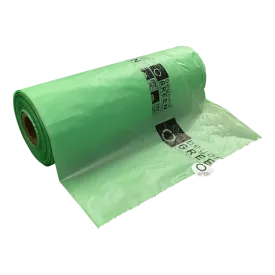 Plant-Based Dog Waste Bags Refill Roll for Park Dispenser - 200 Bags on Roll