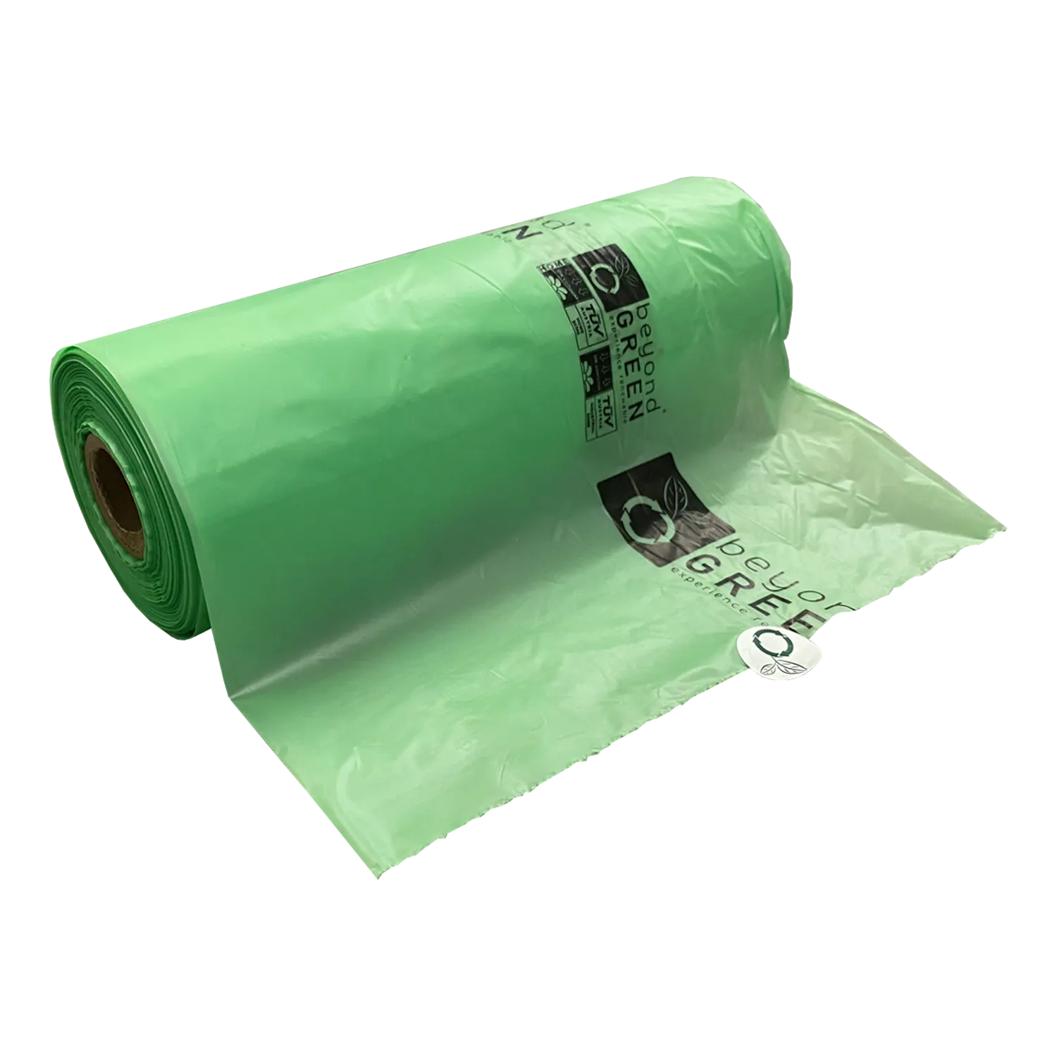 Plant-Based Dog Waste Bags Refill Roll for Park Dispenser - 200 Bags on Roll