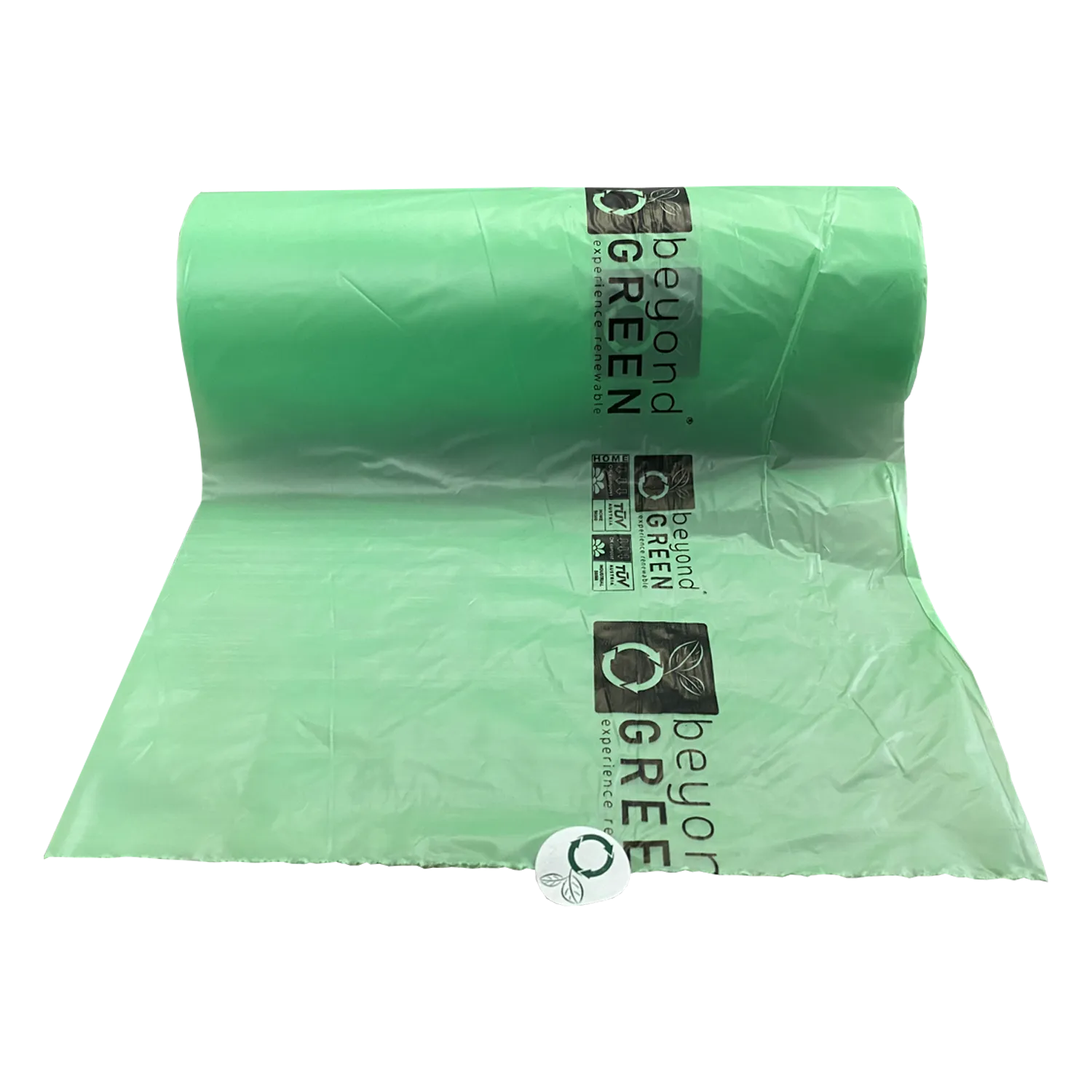 Plant-Based Dog Waste Bags Refill Roll for Park Dispenser - 200 Bags on Roll