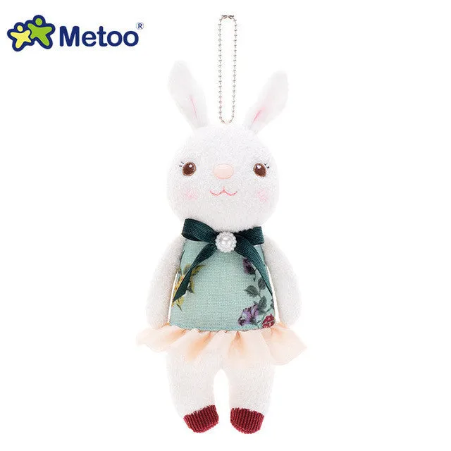 Plush Sweet Cute Lovely Stuffed Pendant Baby Kids Toys for Girls Birthday Christmas Gift 22cm Tiramitu Rabbits Mini Metoo Doll