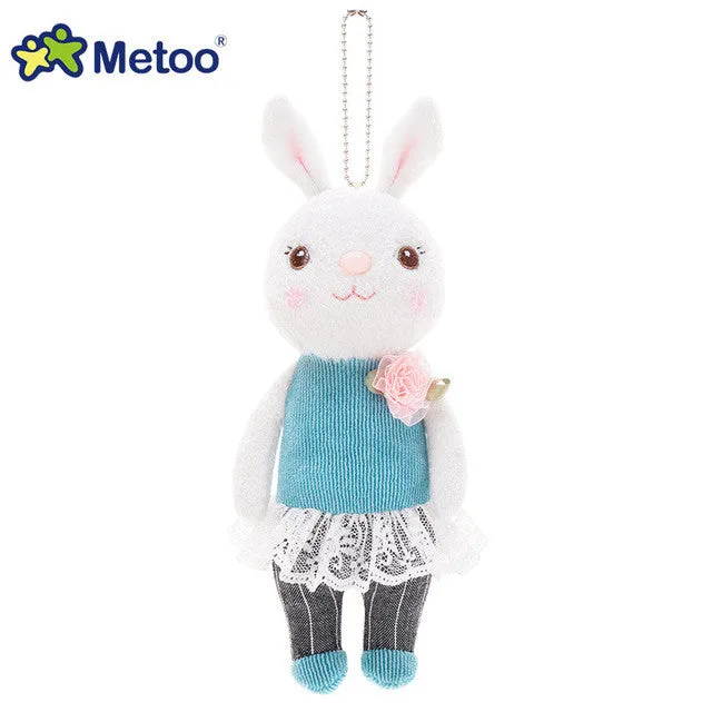 Plush Sweet Cute Lovely Stuffed Pendant Baby Kids Toys for Girls Birthday Christmas Gift 22cm Tiramitu Rabbits Mini Metoo Doll