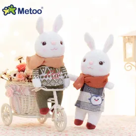 Plush Sweet Cute Lovely Stuffed Pendant Baby Kids Toys for Girls Birthday Christmas Gift 22cm Tiramitu Rabbits Mini Metoo Doll