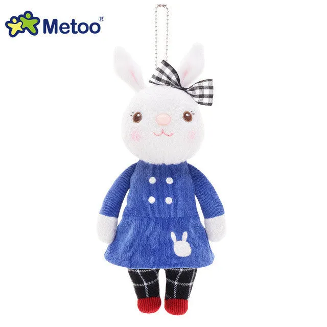 Plush Sweet Cute Lovely Stuffed Pendant Baby Kids Toys for Girls Birthday Christmas Gift 22cm Tiramitu Rabbits Mini Metoo Doll