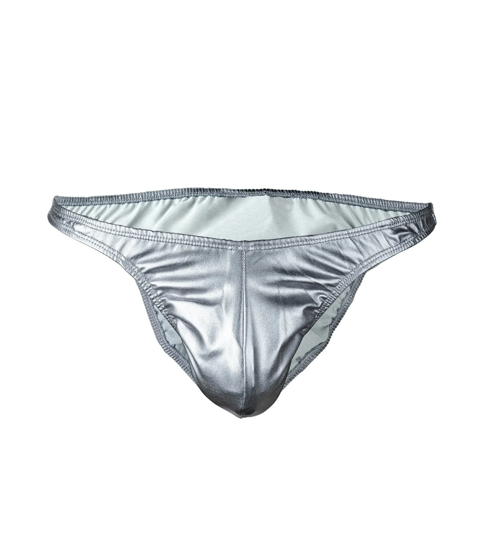 Pro Cut Posing Trunks with Scrunch - Sterling Silver