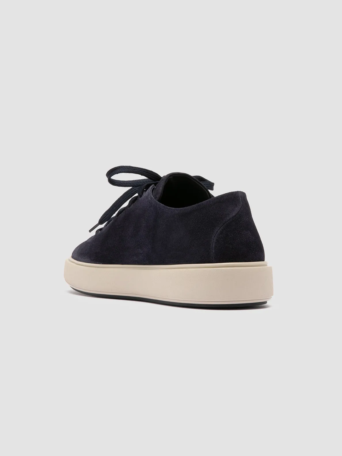 REMASTER 001 - Blue Suede Low Top Sneakers