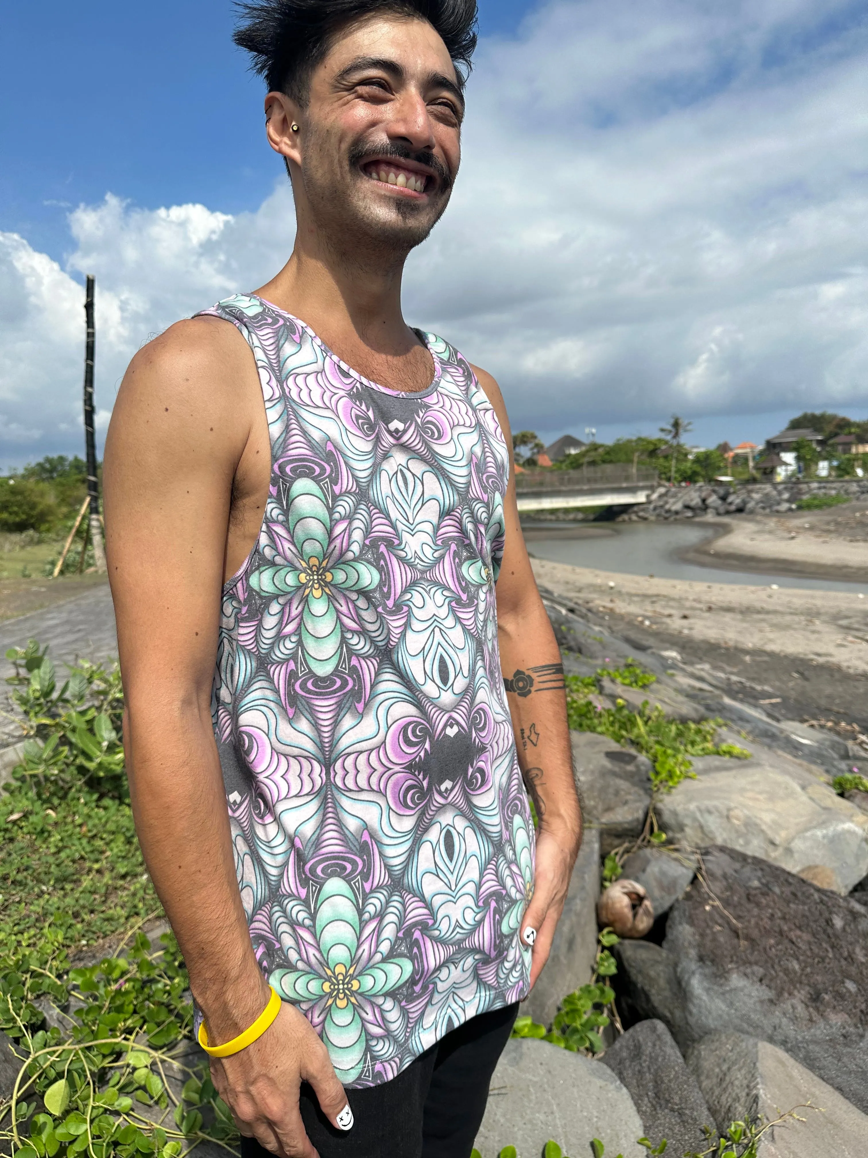 Tank top - Mushroom artwork by Matty