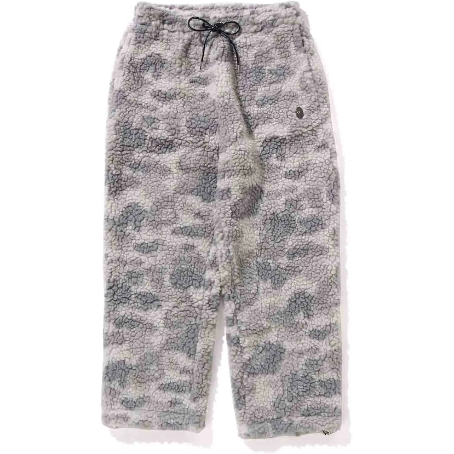 TONAL SOLID CAMO METAL APE HEAD ONE POINT FLEECE PANTS MENS