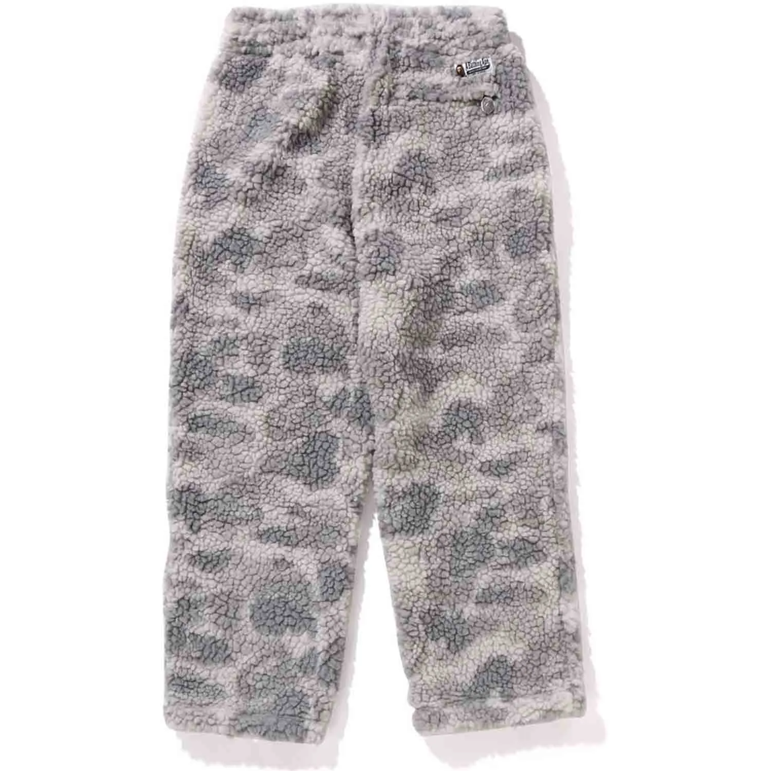 TONAL SOLID CAMO METAL APE HEAD ONE POINT FLEECE PANTS MENS