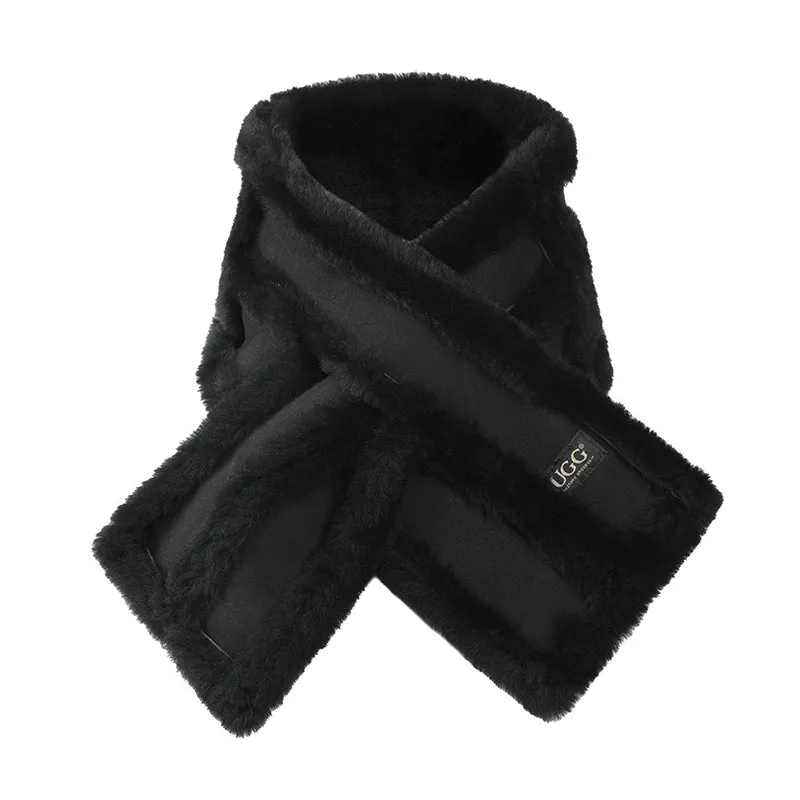 UGG Double Cuff Sheepskin Scarf