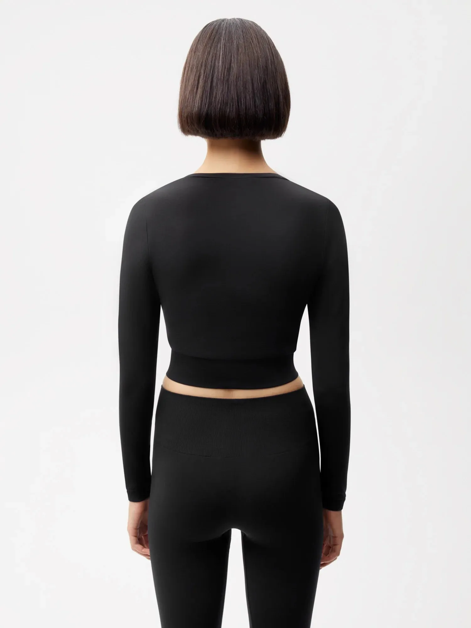 Women's Activewear 3.0 Crop Top—black