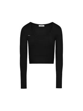 Women's Activewear 3.0 Crop Top—black