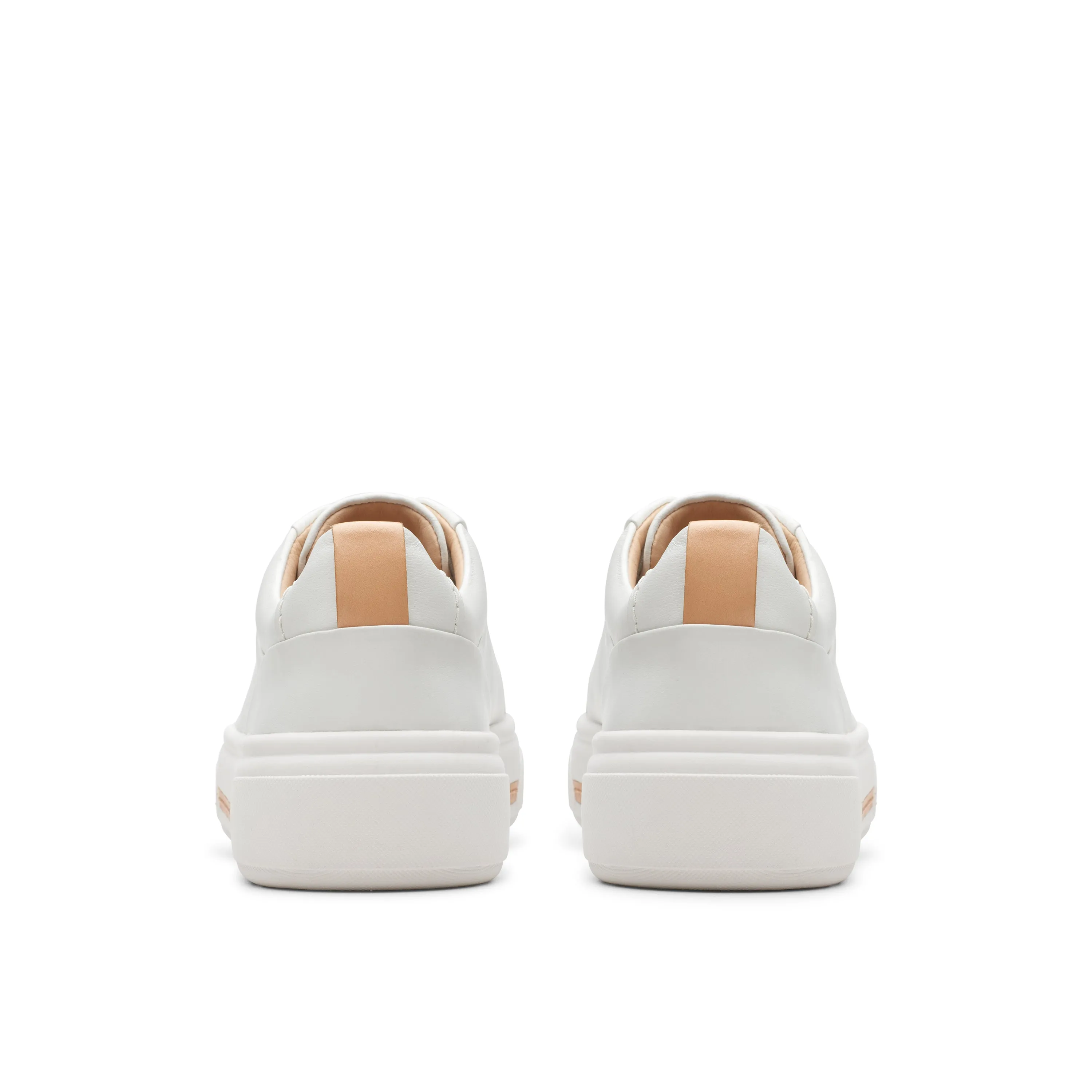 Women's Clarks Hollyhock Walk Color: Off White Leather